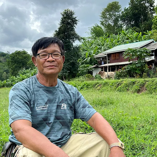 A quiet moment at Tigerland Rice Farm